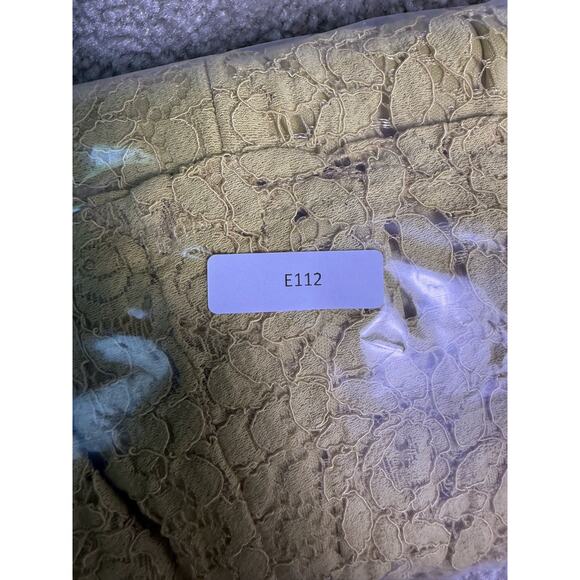 Altar'd State Womens Yellow Lace Dress womens Size Small Fit And Flare Mini E112 - Picture 12 of 12